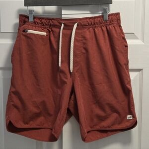 (5/$25) Vuori Banks Athletic Shorts Size Large Repaired Patched